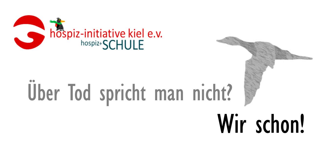 "Hospiz und Schule" - ein Tag zum Umgang mit Tod und Trauer